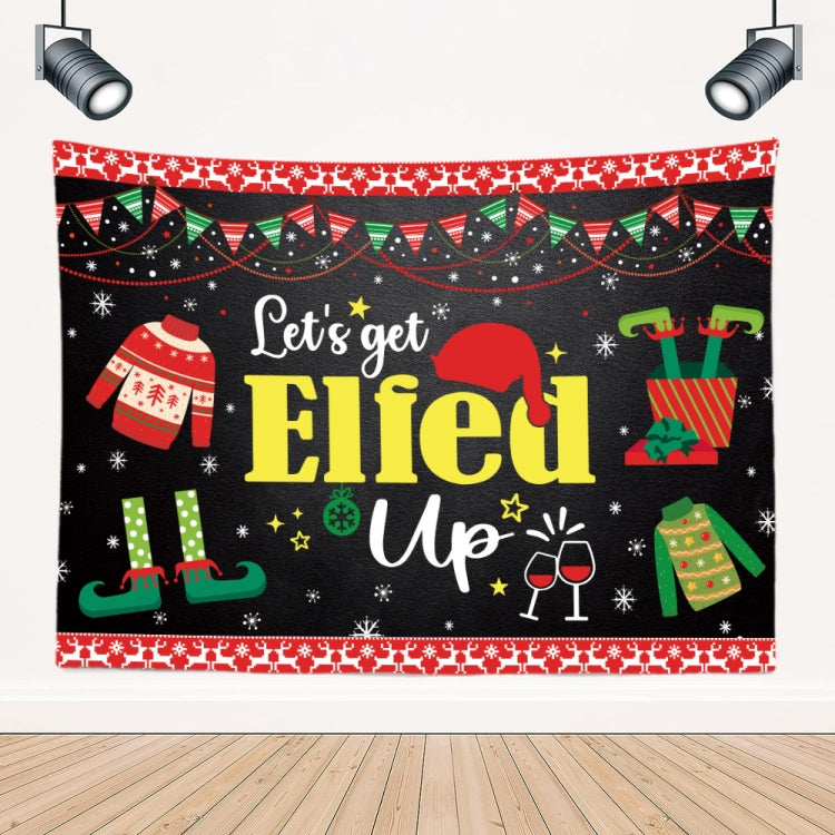 150 x 100cm Peach Skin Christmas Photography Background Cloth Party Room Decoration, Style: 2 by buy2fix