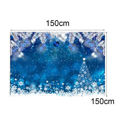 150 x 150cm Peach Skin Christmas Photography Background Cloth Party Room Decoration, Style: 3 by buy2fix