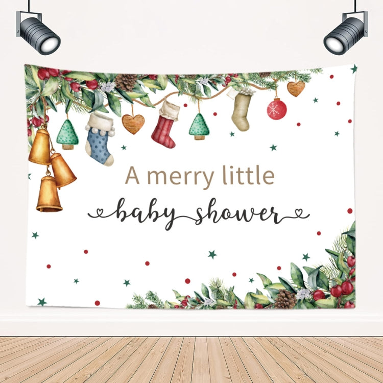 150 x 200cm Peach Skin Christmas Photography Background Cloth Party Room Decoration, Style: 9 by buy2fix