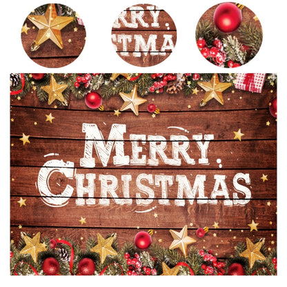 150 x 200cm Peach Skin Christmas Photography Background Cloth Party Room Decoration, Style: 16 by buy2fix