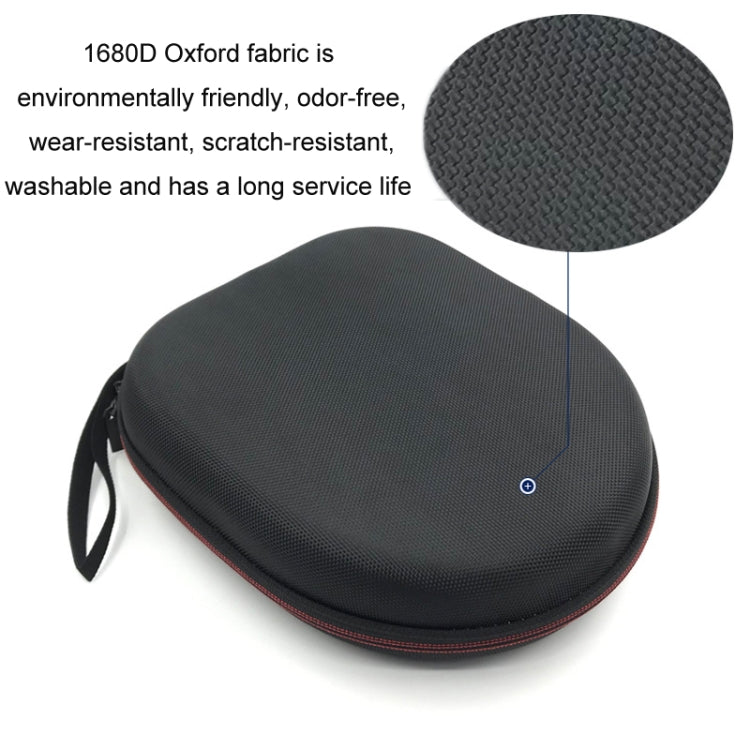 EVA Pressure-resistant Wear-resistant Headphone Bag Storage Box(Black) - Other Earphone Case by buy2fix | Online Shopping UK | buy2fix