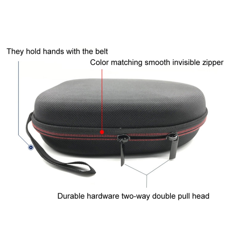 EVA Pressure-resistant Wear-resistant Headphone Bag Storage Box(Black) - Other Earphone Case by buy2fix | Online Shopping UK | buy2fix