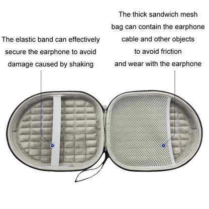 EVA Pressure-resistant Wear-resistant Headphone Bag Storage Box(Black) - Other Earphone Case by buy2fix | Online Shopping UK | buy2fix