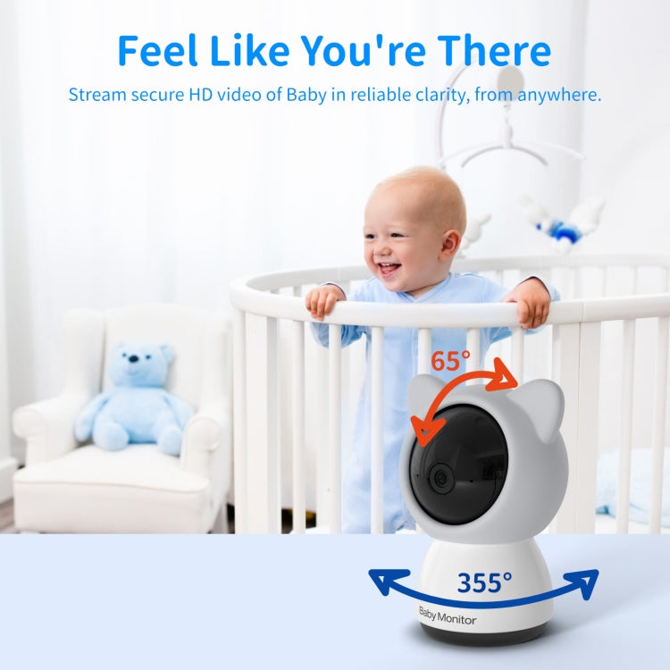 5 Inch HD Baby Monitor Wireless Wifi Baby Care Camera AU Plug by buy2fix