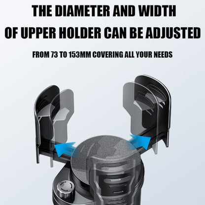 Multifunctional Car Water Cup Holder Drink Holder with Switch Lock, Size: Large by buy2fix