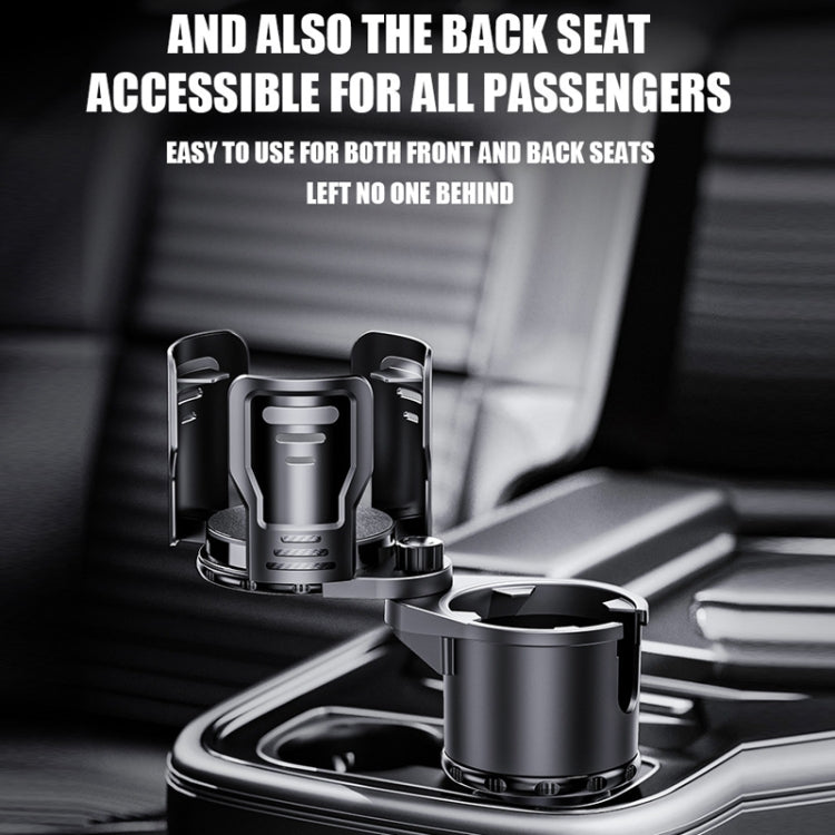 Multifunctional Car Water Cup Holder Drink Holder with Switch Lock, Size: Large by buy2fix