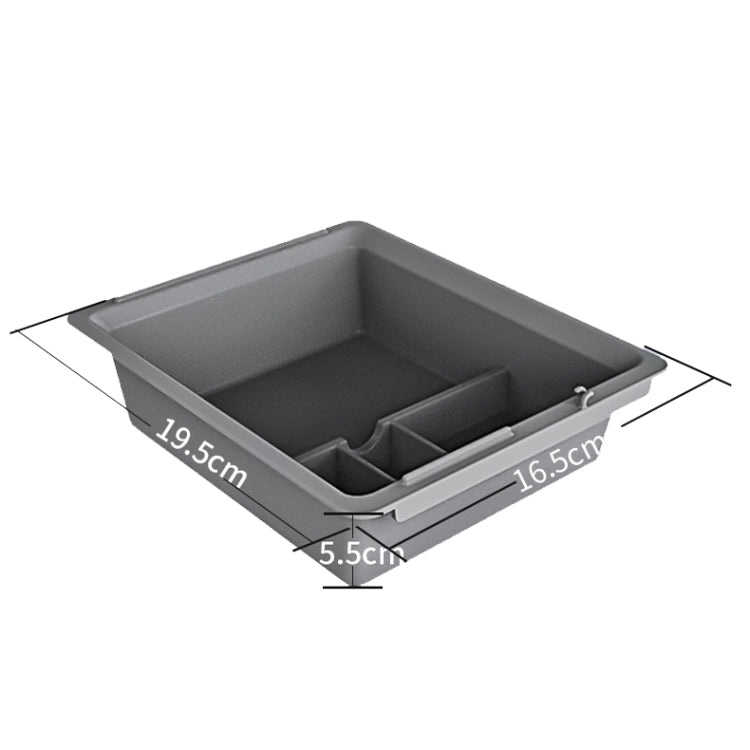 For Tesla Model 3 / Y Center Armrest Storage Box Car Modification Accessories Central Storage Box(Blue) by buy2fix