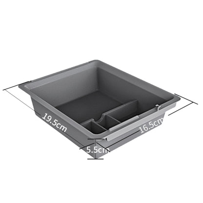 For Tesla Model 3 / Y Center Armrest Storage Box Car Modification Accessories Central Storage Box(Black) by buy2fix
