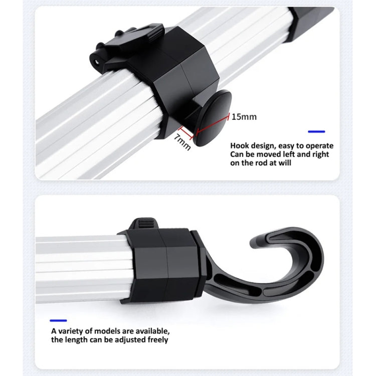 3 in 1 Car Mobile Phone Holder Computer Holder Universal Aluminum Tube With Hook by buy2fix