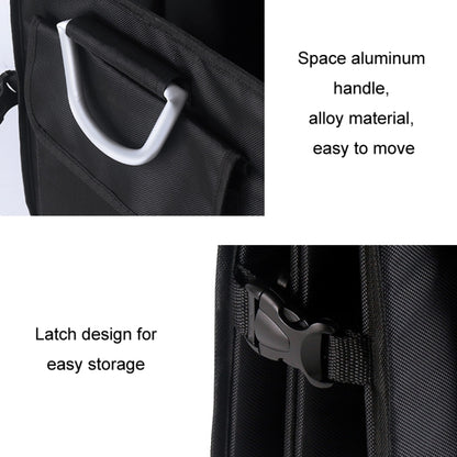 Car Trunk Storage Box Oxford Cloth Folding Organizer With Reflective Strips, Color: Small Gray by buy2fix