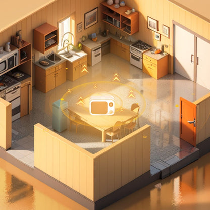 1200W Electric Heater Winter Hand Warmer with Screen Display,EU Plug(White) by buy2fix