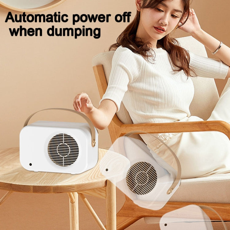 1200W Electric Heater Winter Hand Warmer with Screen Display,EU Plug(White) by buy2fix
