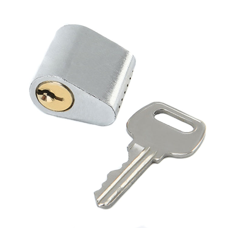Fire Door Lock Cylinder Door Latch Fittings With Key, Model: Copper Core Interlocking+1 Key - Lock Cylinders by buy2fix | Online Shopping UK | buy2fix