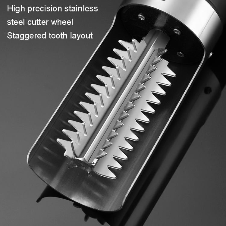 Wireless Electric Fish Scales Kitchen Gadgets(Black) - Cutter & Peeler by buy2fix | Online Shopping UK | buy2fix