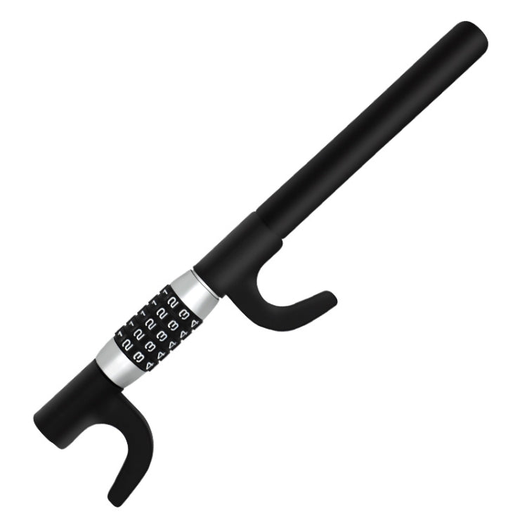 Car Anti-Theft Steering Wheel Retractable Adjustable Code Lock(Black) by buy2fix