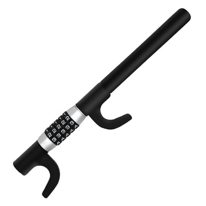 Car Anti-Theft Steering Wheel Retractable Adjustable Code Lock(Black) by buy2fix