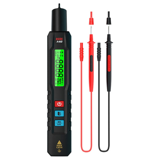 BSIDE A40 Infrared Thermometer Electric Pen Type Intelligent Multimeter VFC Inverter Voltage Tester(English No Battery) - Digital Multimeter by BSIDE | Online Shopping UK | buy2fix