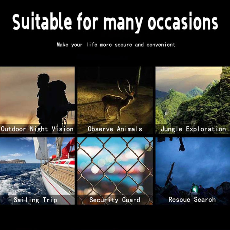 Y6-C 4K HD Infrared Dual Tube Telescope Night Vision Instrument by buy2fix