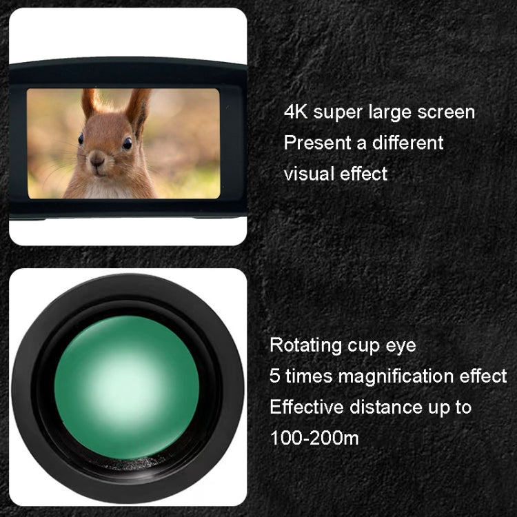 Y6-C 4K HD Infrared Dual Tube Telescope Night Vision Instrument by buy2fix