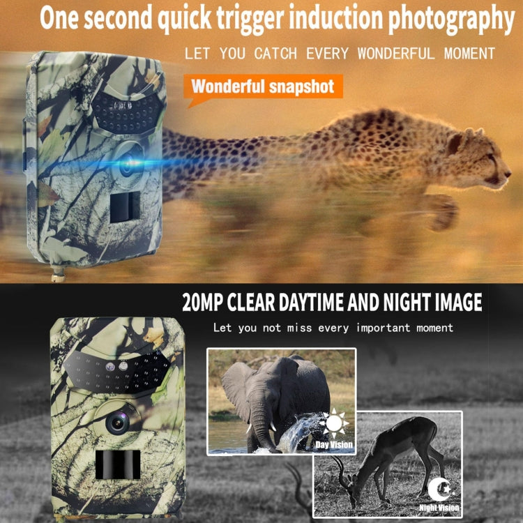 PR100 20MP HD 1080P Infrared Hunting Camera by buy2fix