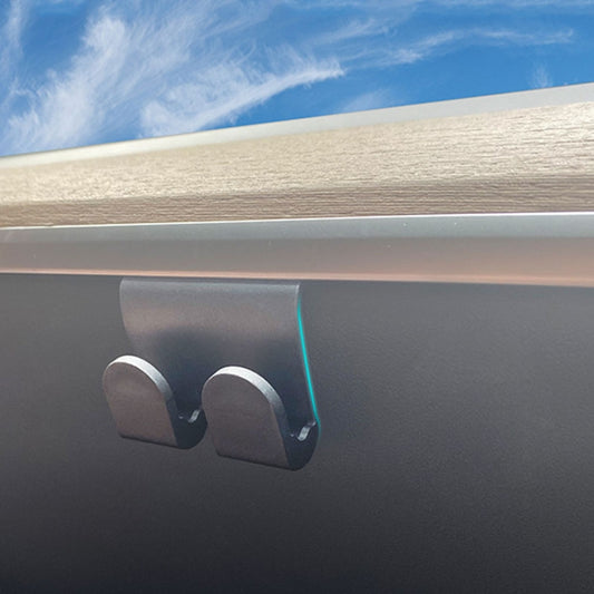 For Tesla Model Y Passenger Glove Box Hook Interior Modification Accessories(Black) by buy2fix