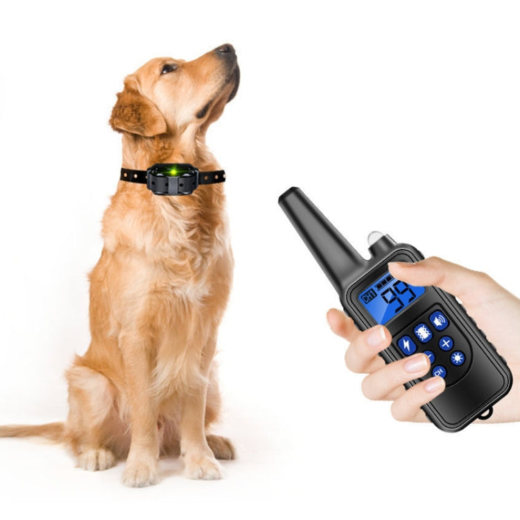 800m Remote Control Stop Barker Dog Trainer Smart Anti-Disturbance Vibration Collar, Specification: With 1 Collar - Training Aids by buy2fix | Online Shopping UK | buy2fix