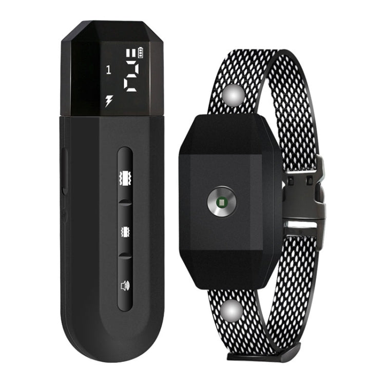 669N-1 Smart Remote Control Dog Trainer Stop Barker Waterproof Vibration Collar - Training Aids by buy2fix | Online Shopping UK | buy2fix