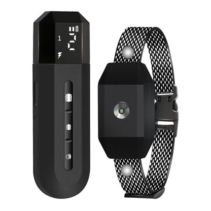 669N-1 Smart Remote Control Dog Trainer Stop Barker Waterproof Vibration Collar - Training Aids by buy2fix | Online Shopping UK | buy2fix