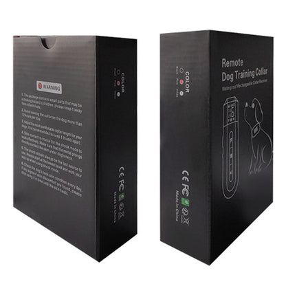 669N-1 Smart Remote Control Dog Trainer Stop Barker Waterproof Vibration Collar - Training Aids by buy2fix | Online Shopping UK | buy2fix