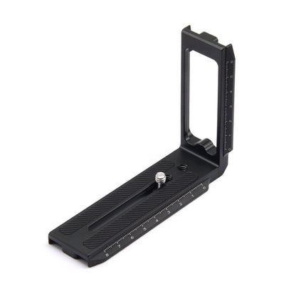 Universal Camera L Shape Bracket Quick Release Plate for Camera RSC2 / RS3 Stabilizers, Spec: L-450 Black by buy2fix