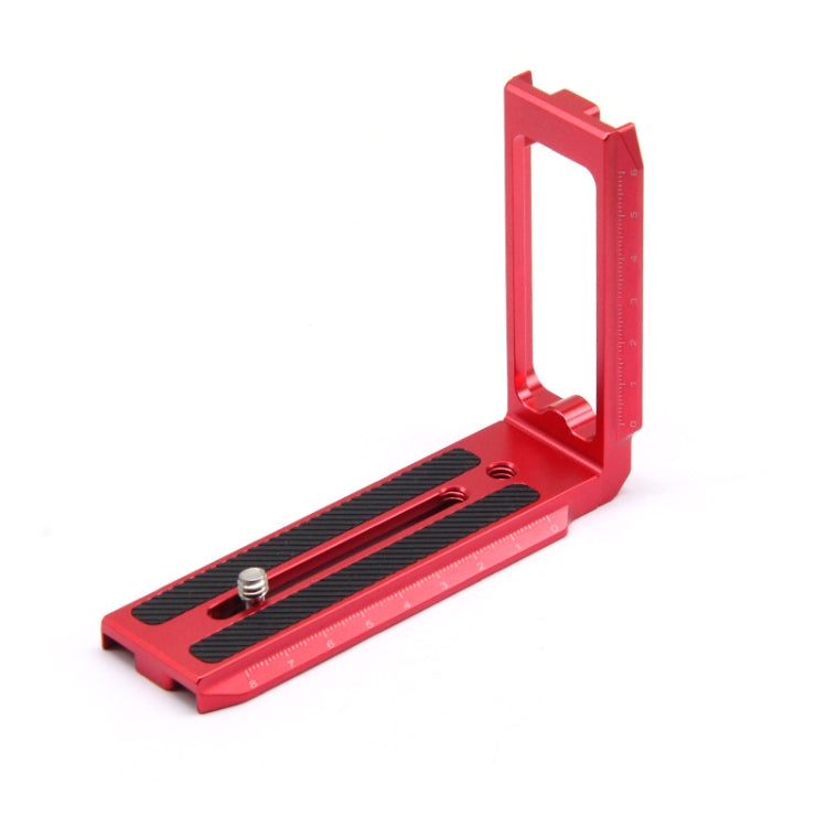 Universal Camera L Shape Bracket Quick Release Plate for Camera RSC2 / RS3 Stabilizers, Spec: L-450 Red by buy2fix