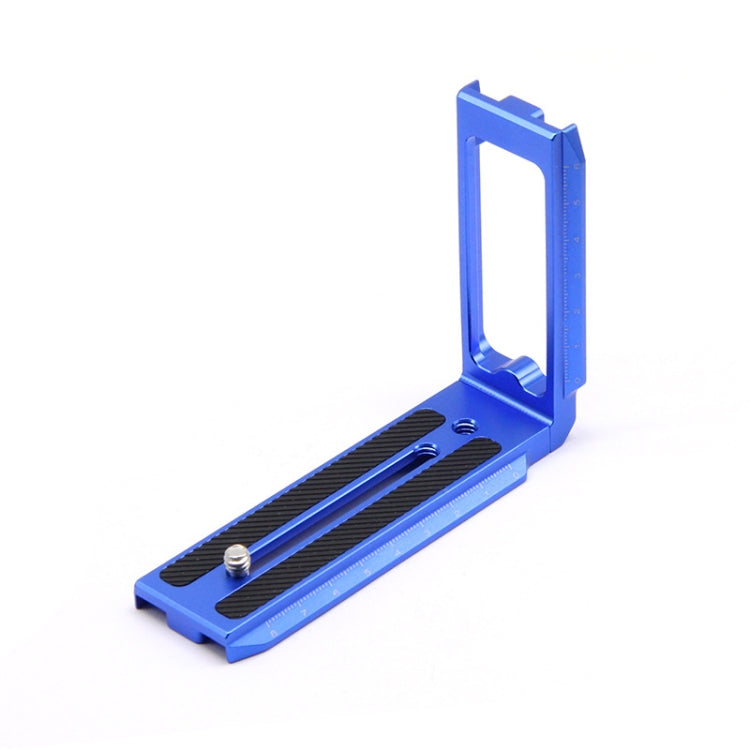 Universal Camera L Shape Bracket Quick Release Plate for Camera RSC2 / RS3 Stabilizers, Spec: L-450 Blue by buy2fix