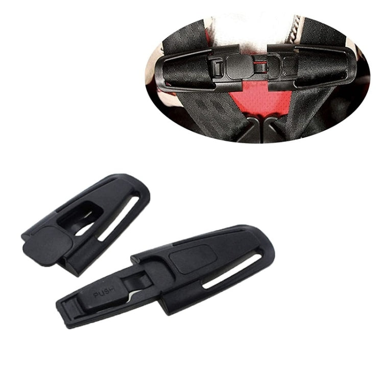 Child Safety Seat Belt 5-point Chest Buckle Adjustment Lock by buy2fix