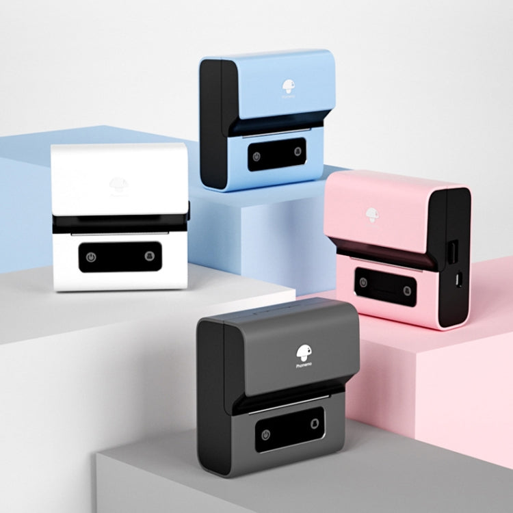 Phomemo M221 Thermal Wireless Label Printer Barcode Bluetooth Label Maker(White) by Phomemo