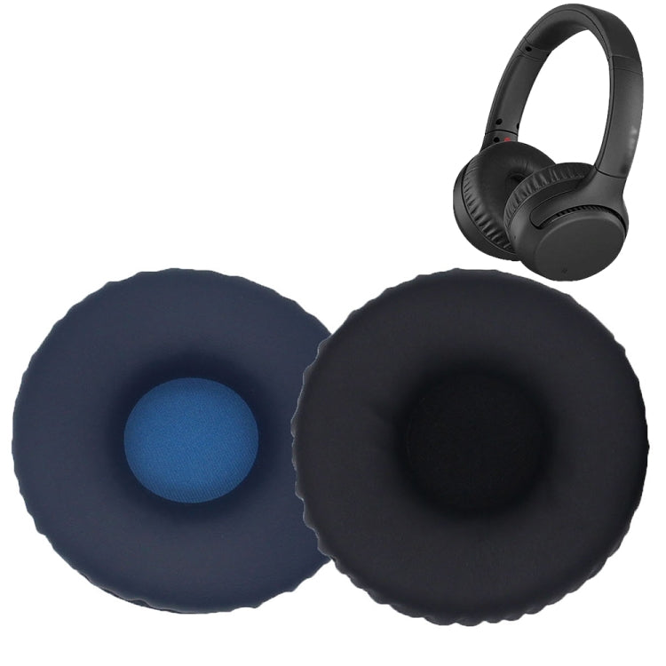 2pcs For Sony WH-XB700 Headphone Sponge Leather Case Earmuff Protective Cover(Black) by buy2fix