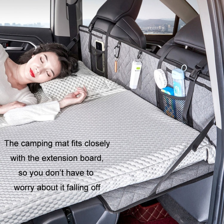 Car Camping Bed Folding Board SUV Rear Row Extension Board For Tesla, Color: Gray Embossed by buy2fix