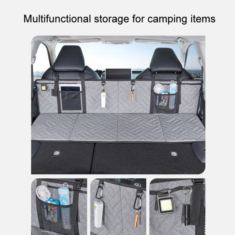 Car Camping Bed Folding Board SUV Rear Row Extension Board For Tesla, Color: Gray by buy2fix