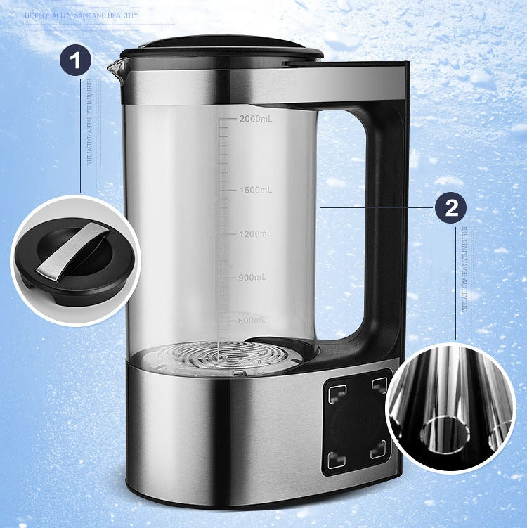 V8 2L Micro-electrolysis hydrogen-rich Water Machine Home Smart Cleaning Hydrogen-rich Kettle(US Plug) - Vacuum Thermoses & Cups by buy2fix | Online Shopping UK | buy2fix