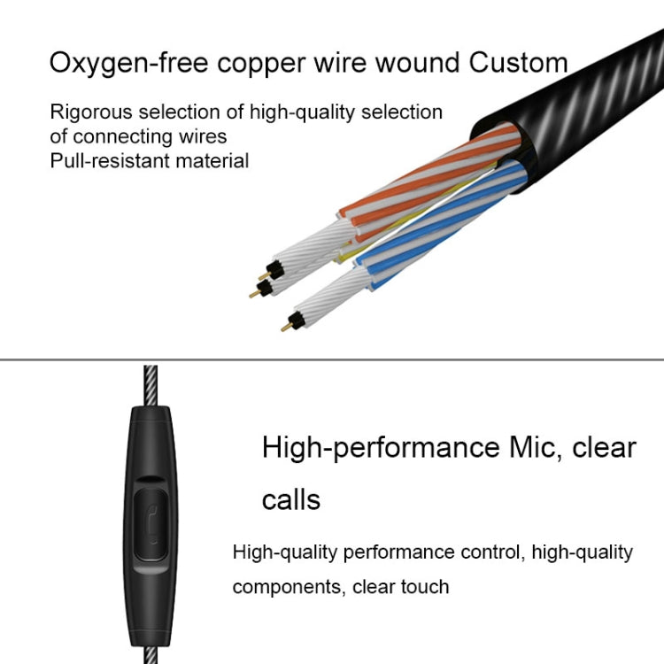 QKZ DM10 1.2m High-Quality In-Ear Metal Magnetic Sports Wired Earphones, Style: Type-C - Type-C Earphone by QKZ | Online Shopping UK | buy2fix