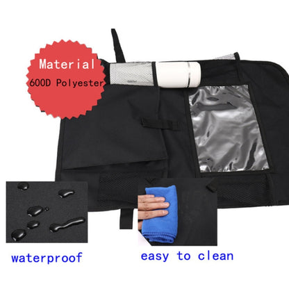 Car Seatback Organiser Storage Hanging Bag(Black) by buy2fix
