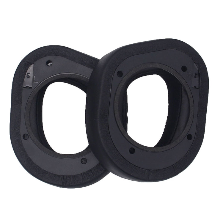 2pcs For Turtle Beach Stealth 700 Gen2 Headphone Covers Comfortable Headset Earmuffs(Protein Leather) by buy2fix