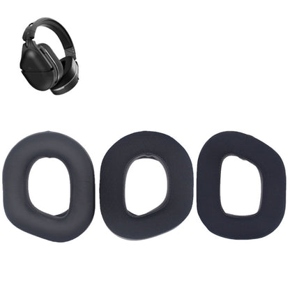 2pcs For Turtle Beach Stealth 700 Gen2 Headphone Covers Comfortable Headset Earmuffs(Protein Leather) by buy2fix