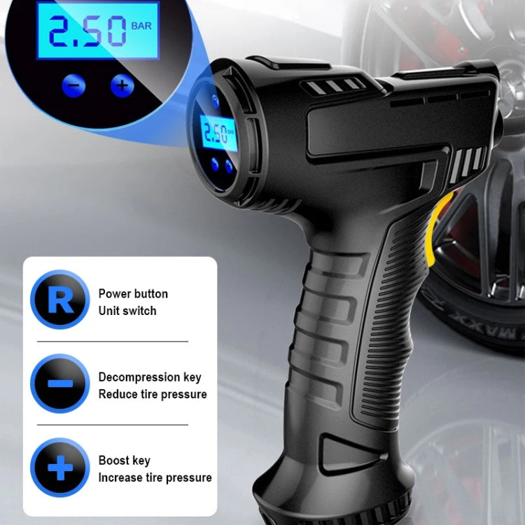 Wired Digital Display 120W  Car Air Pump Compressor Tire Inflator Equipment - Inflatable Pump by buy2fix | Online Shopping UK | buy2fix