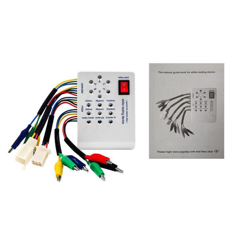 Electric Bike Repair Treasure Brushless Motor Hall Controller Detector(English Version) - Electronic Test by buy2fix | Online Shopping UK | buy2fix