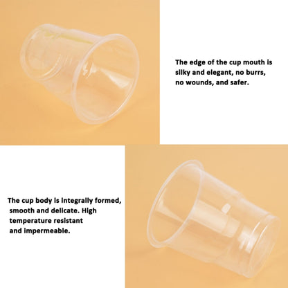 50pcs /Pack 180ml Disposable Cup Transparent PP Thickened Aviation Water Cup - Vacuum Thermoses & Cups by buy2fix | Online Shopping UK | buy2fix