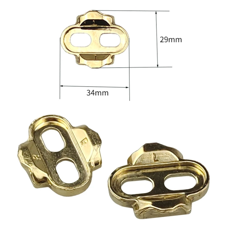 10pcs /Set Bicycle Pedal Egg Beater Locking Plate Brass Bike Pedal Locking Plate Accessories(ST001) by buy2fix