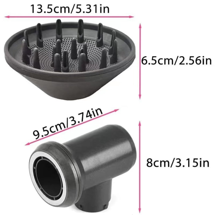 For Dyson Hair Dryer Airwarp Diffusion Nozzle Attachment Anti Lifting Kit - For Dyson Accessories by buy2fix | Online Shopping UK | buy2fix