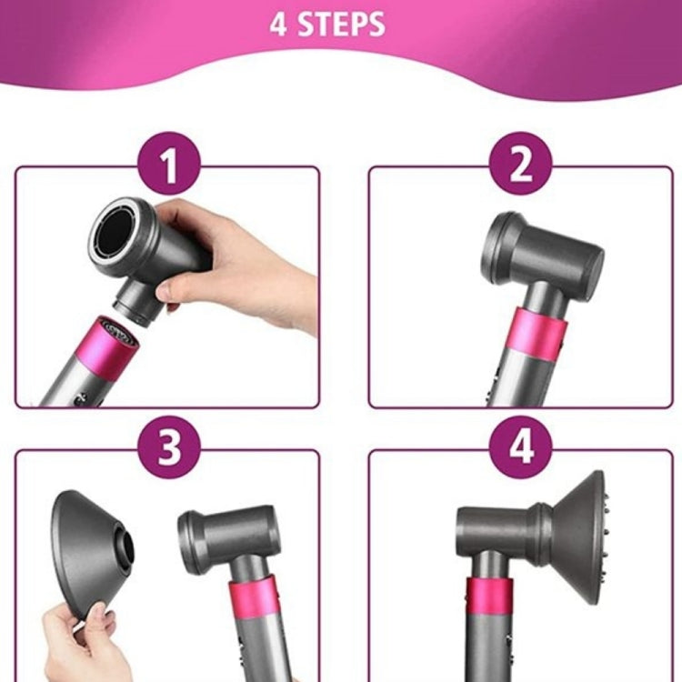 For Dyson Hair Dryer Airwarp Diffusion Nozzle Attachment Anti Lifting Kit - For Dyson Accessories by buy2fix | Online Shopping UK | buy2fix