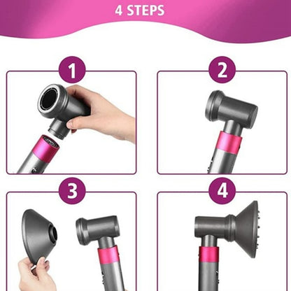For Dyson Hair Dryer Airwarp Diffusion Nozzle Attachment Anti Lifting Kit - For Dyson Accessories by buy2fix | Online Shopping UK | buy2fix
