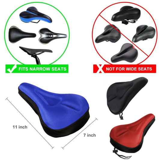 Bicycle Cushion Covers Cycling Gear Accessories, Color: Blue - Bicycle Saddle by buy2fix | Online Shopping UK | buy2fix